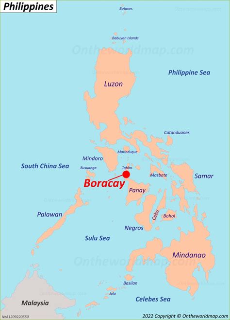 Boracay Island to Province of Palawan .